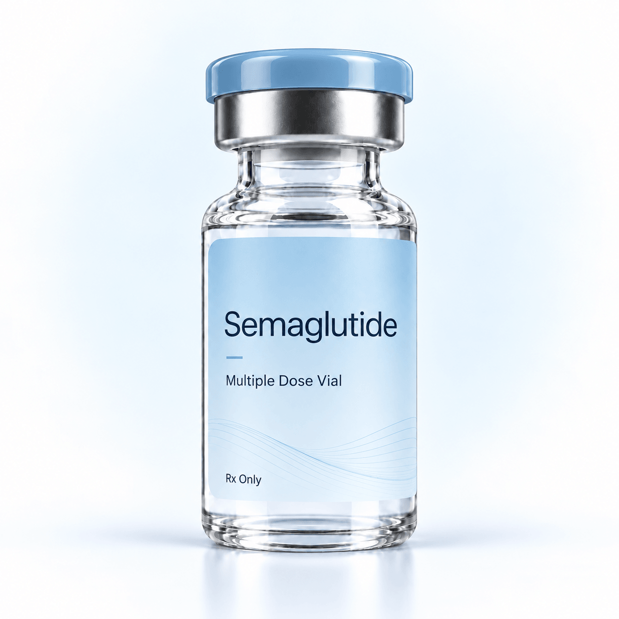 Semaglutide illustrative vial