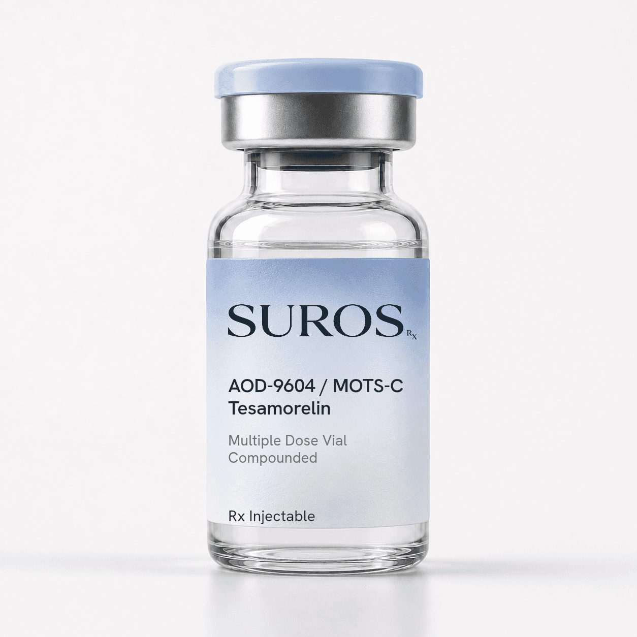 SUROS Rx AOD-9604 / MOTS-C / Tesamorelin — branded placeholder image